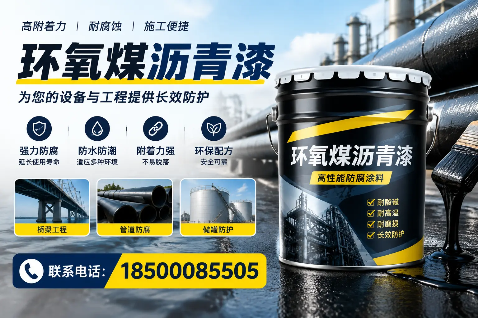 环氧煤沥青漆与其他涂料的对比分析,助力临汾企业决策